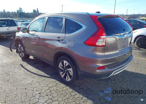 2016 Honda Cr-V Touring из США, поврежденный, VIN 5J6RM4H96GL015191